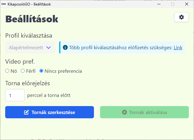 Főképernyő